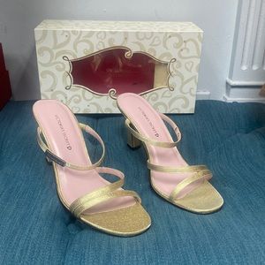 Victorias Secret Gold Heels